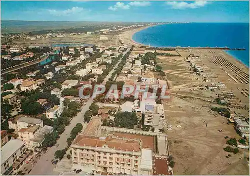 Moderne Karte Cesenatico Panorama