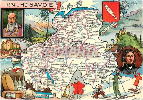 Cartes postales moderne Haute Savoie General Desaix Saint Francois de Salles
