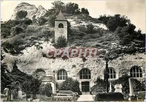 Cartes postales moderne Haut Isle (S et O) L'Eglise Souterraine et le Colombier