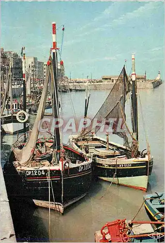 Cartes postales moderne Le Treport Le Port Bateaux
