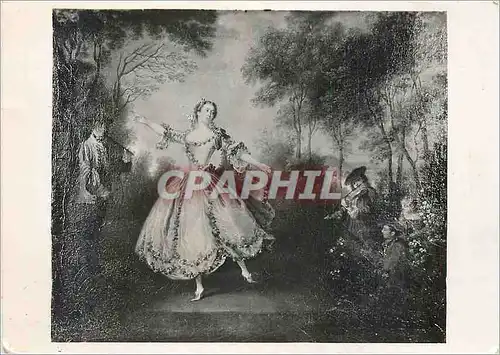 Cartes postales moderne Nantes Musee des Beaux Arts Lancret La Comargo Dansant Scillitrine le Calme de la Fibre lisse