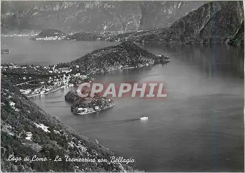 Cartes postales moderne Lago di Como La Tremazzina Con Bellagio