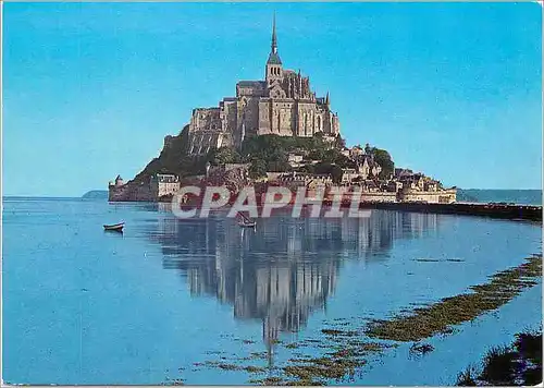 Moderne Karte Le Mont Saint Michel (Manche)