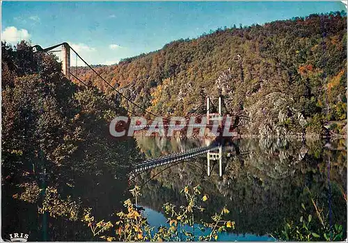 Cartes postales moderne Gorges de la Dordogne L'Auvergne Touristique Pont de St Projet