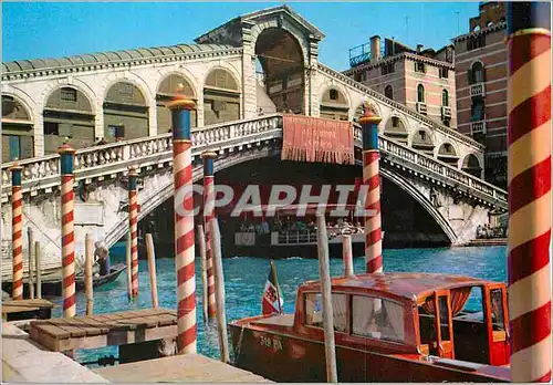 Moderne Karte Venise Pont de Rialto