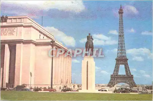 Cartes postales moderne Paris Perspective la Tour Eiffel