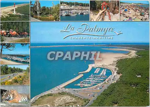 Moderne Karte La Palmyre (Charente Maritime)