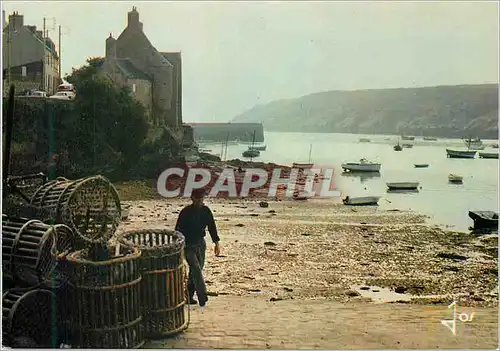 Cartes postales moderne Le Conquet Brume d'Ete sur le Port la Bretagne en Couleurs