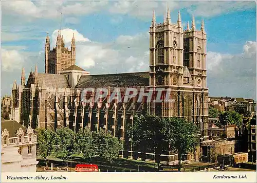 Moderne Karte Westminster Abbey London