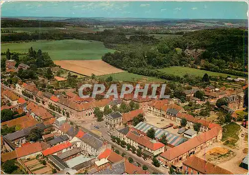 Moderne Karte Noailles Vue Aerienne