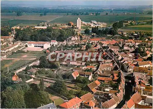 Moderne Karte Verberie (Oise) Vue Generale Aerienne