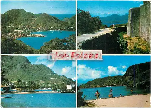 Cartes postales moderne Les Saintes Baie du Fort Napoleon le Mouillage Terre de Haut