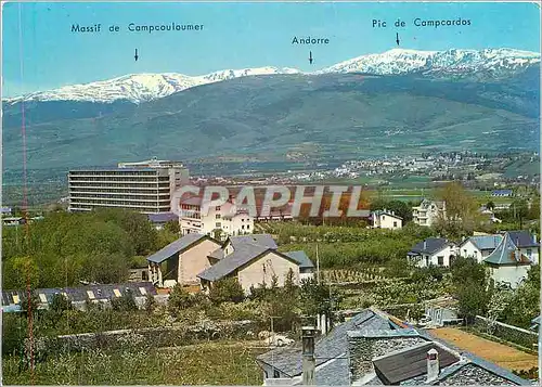 Cartes postales moderne Osseja la Perle Cerdanne Massif de Campcouloumer Andorre Pic de Campcardos Etablissement sanitai
