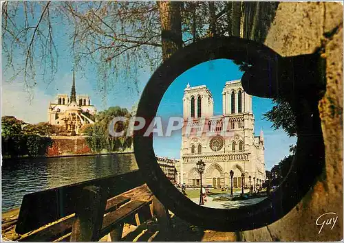 Cartes postales moderne Paris et ses Merveilles La Seine et la Cathedrale Notre Dame (1163 1260)