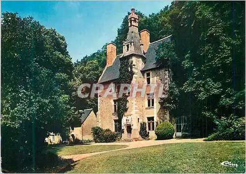 Moderne Karte Chateau du Loir (Sarthe) Manoir de Riablay