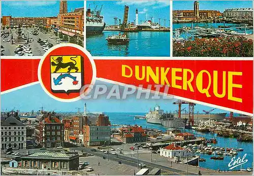 Cartes postales moderne Dunkerque (Nord) La Cote d'Opale Place Jean Bart L'Ecluse Trystran
