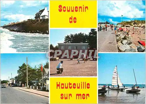 Cartes postales moderne Hauteville sur Mer Souvenir Hauteville sur Mer