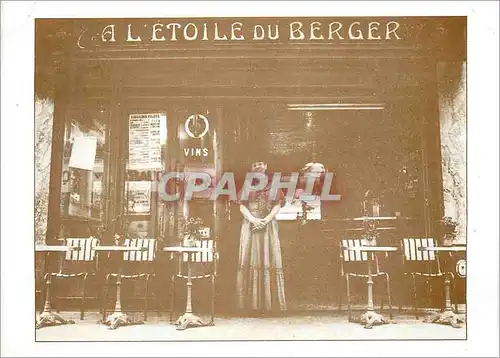 Cartes postales moderne Paris A l'Etoile du Berger Restaurant
