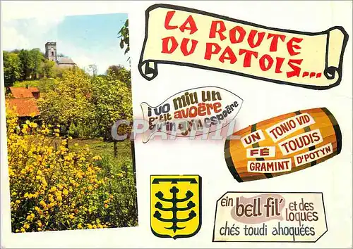 Cartes postales moderne La Route du Patois