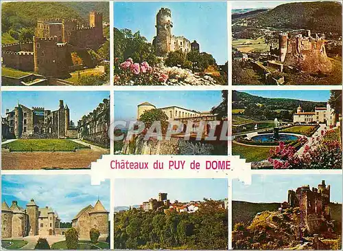 Cartes postales moderne Chateau du Puy de Dome