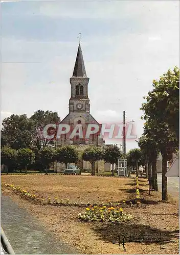 Cartes postales moderne Badecon le Pin (Indre) Vallee de la Creuse Place de l'Eglise Place de l'Eglise