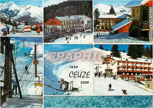 Moderne Karte Ceuze (Hautes Alpes)