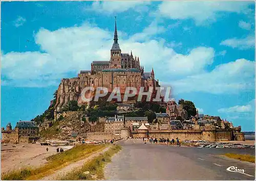 Cartes postales moderne Le Mont St Michel (Manche) Le mont