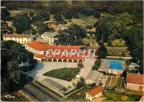 Moderne Karte Le Muret (Landes) sur la Nationale Hotel Restaurant le Grandgousier vue aerienne