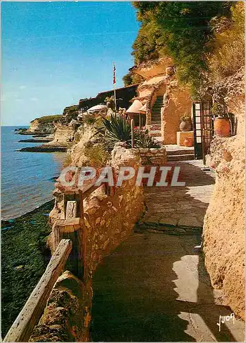 Cartes postales moderne Meschers (Charente Maritime) Les Grottes de Matata Restaurant panoramique Couleurs et Lumiere de