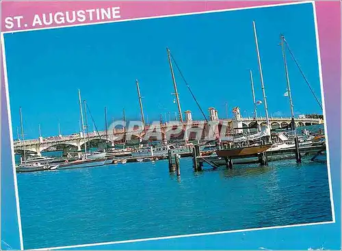 Cartes postales moderne St Augustine Florida Bridge of Lions a landmark in historic St Augustine