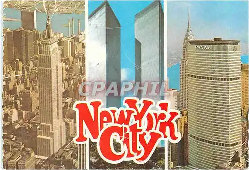 Cartes postales moderne New York City Highlights The Empire State Building still drawls the mid Manhattan skyline
