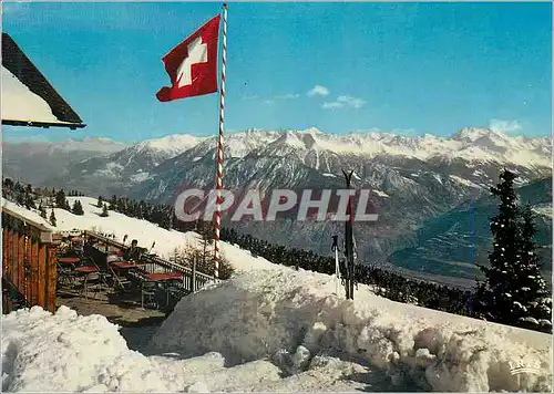 Cartes postales moderne Montana Merbe et la Vallee du Rhone