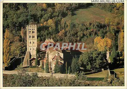 Moderne Karte Abbaye de Saint Michel du Cuxa (P O) des Xeme XIeme et XIIeme siecles Vue generale cote orient