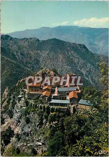 Cartes postales moderne En Roussillon Aux environs de Vernet Les Bains L'Abbaye de St Martin du Canigou Fondee au 11e si