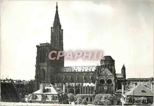 Cartes postales moderne Strasbourg (Bas Rhin) La Cathedrale cote Sud (XIIIem et XIVeme s)