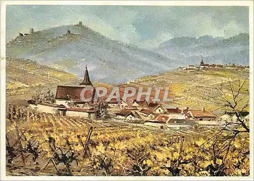 Cartes postales moderne M Legendre Alsace Les Vignes