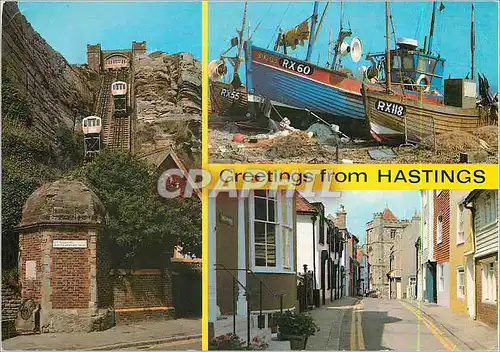 Cartes postales moderne Greetings from Hastings