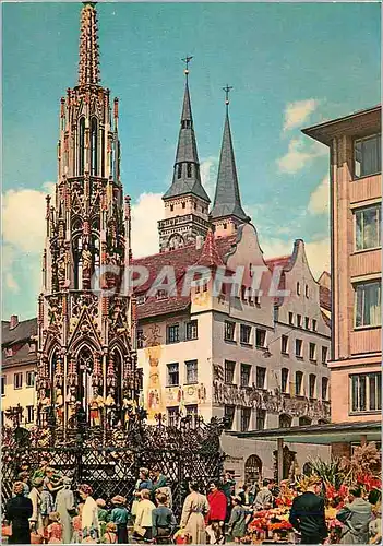 Moderne Karte Nurnberg