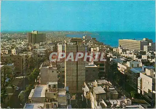 Cartes postales moderne Tel Aviv General View