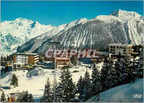 Cartes postales moderne Courchevel (Savoie) La Station Bellecote et la Vanoise