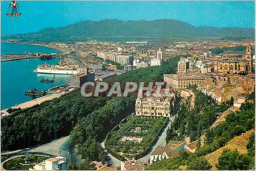 Cartes postales moderne Malaga Vue partielle