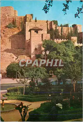 Cartes postales moderne Malaga La Alcazoba (detaille)