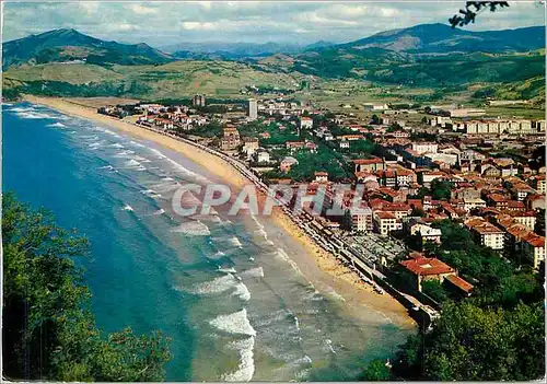 Moderne Karte Zarauz Vue generale