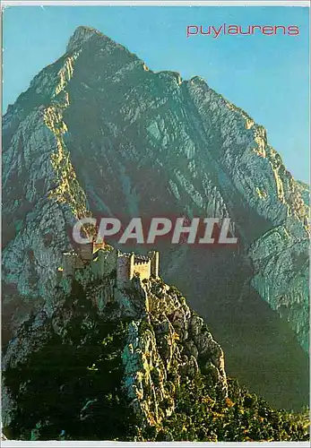 Cartes postales moderne Lapradelle Puillaurens Dans les Corbieres Le Chateau