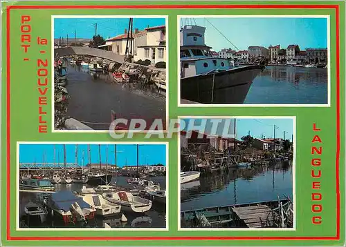 Cartes postales moderne Port la Nouvelle Le Port Le Canal
