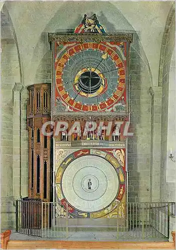 Cartes postales moderne Lund Domkyrkan Uret Cathedral The clock