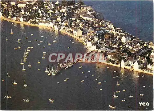 Cartes postales moderne Au Pays Bigouden a l'estuaire de la riviere de Pont l'Abbe le Port de l'Ile Tudy La bretagne pit