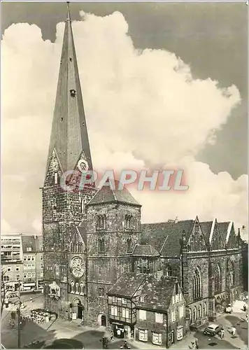 Moderne Karte Bremen Evang Kirche Unser Lieben Frauen