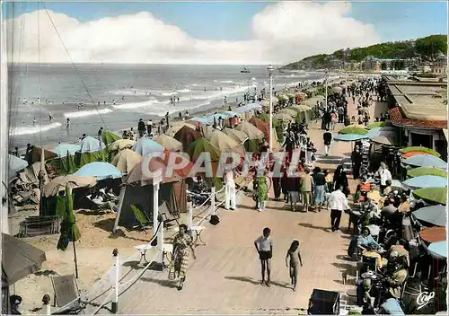 Moderne Karte Deauville Piage Fleurie Les Planches et le Bar du Soleil