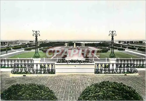 Cartes postales moderne Deauville (Calvados) La Plage Fleurie Les Jardins vus du Casino